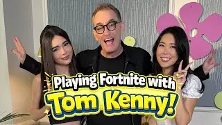 В программе Extra Эмили играет в Fortnite с Katchii и Томом Кенни, актёром озвучки Губки Боба!