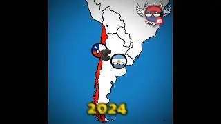 Chile's History 🇨🇱🌶️ | #countryballs #chile #history #shorts