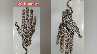Simple bridal mehndi design for hend ❤️.||Wedding mehndi design || dulhan mehndi design ||