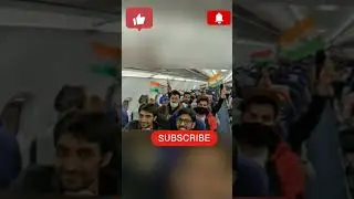 #Flight carrying 110 Indian students, evacuated to Armenia from Iran,lands in Delhi#Operation Sindhu