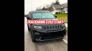 Trackhawk cold start. #trackhawk #coldstart