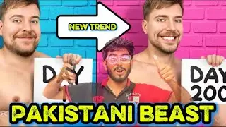 Non pTA mr beast 2 😂|| challenge to fat loss