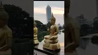 #short #Floating Temple  Colombo Srilank Tourist place🌍🏯🇱🇰
