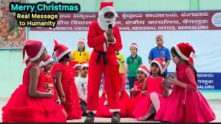 Little Kids Give Big Message on Christmas#kvrwf#merrychristmas#happynewyear#kvkids#joyfulmoments#cla