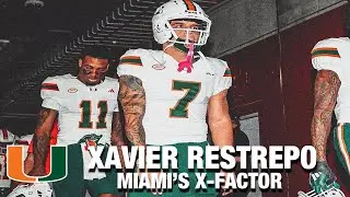 Miami WR Xavier Restrepo: Miami's X-Factor