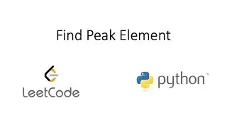 Leetcode - Find Peak Element (Python)