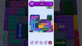 Color Block Jam 714 &ndash; Full Puzzle Solution (No Boosters)