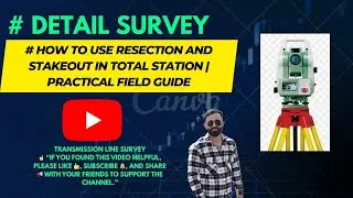 How to Use Resection and Stakeout in Total Station | Practical Field Guide.