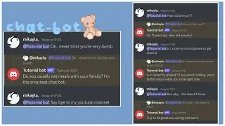 How to create a chatbot discord bot in BDFD