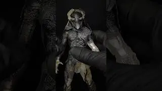 Фигурка Falconer Predator Mid-Cloaked с птичкой.