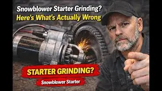 Snowblower Starter Grinding? Don't Replace It Yet