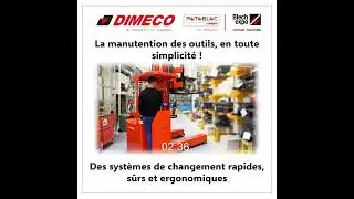 Rotobloc, une gamme compl&egrave;te de produits pour le changement rapide d'outil et de bobine