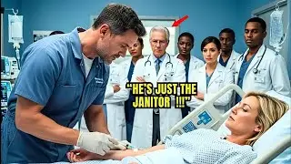 Twenty Doctors Couldn’t Save a Billionaire — Then a Single Dad Janitor Discovered What They Missed