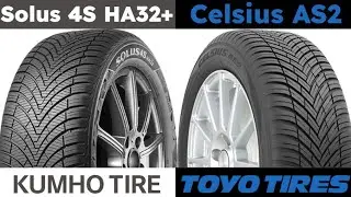 Kumho Solus 4S HA32+ против Toyo Celsius AS2