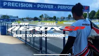 YAMAHA AEROX SP YECVT / RACETRACK EXPERIENCE 
