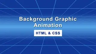 Animated Background Graphic Animation with CSS and HTML
