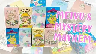 LET'S OPEN 8 FINDING UNICORN BLIND BOXES! Shinwoo Space Ghost Bunny, Molinta, zZton, RiCO | MMM