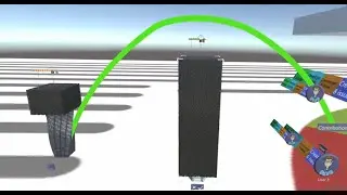 Obstacle-Avoiding Connection Curves in Mixed Reality