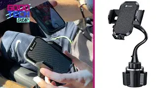 Unboxing Military-Grade Andobil Car Cup Phone Holder, Long Gooseneck Phone Mount : Good Tech Cheap