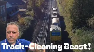 This Weird Train SHOOTS sand or water at 60mph!