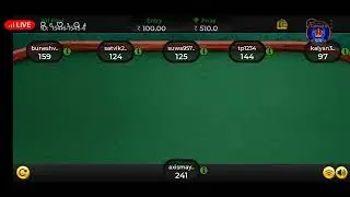 100s pool rummy 201 points