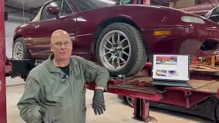 Измерение высоты дорожного просвета с помощью приварного шва Pinch Weld для Miata и причины его и...