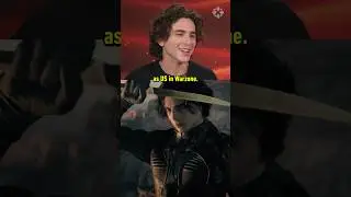Timoth&eacute;e Chalamet is playing as himself in Call of Duty: Warzone. #dune #dune2 #cod #austinbutler