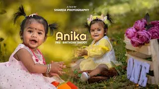 ANIKA's PRE - BIRTHDAY SHOOT || 1st BIRTHDAY || BABY GIRL || CAKE SMASH || BTS || SHARDA PHOTOGRAPHY