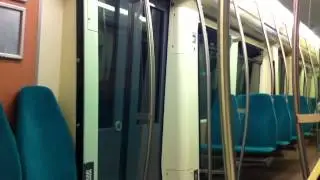 RET Metrorijtuig 5301 na de (2e) Midlife revisie en gestoffeerde stoelen!! (naar Rotterdam CS)