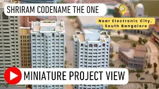 Shriram The One | 2 & 3 BHK Apartment @Electronic city | ☎️ +91 8548052222 #newlaunchproperties