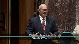 MLA Mike de Jong, Farewell Speech