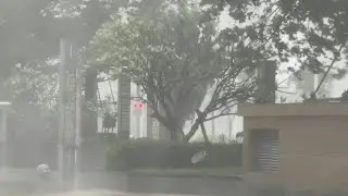 Strong winds, heavy rainfall in China's Yangjiang as Typhoon Ragasa nears | AFP