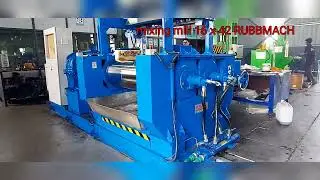 rubber machinery, rubber mixing mill 16 x 42 unidrive stroke blender Rubbmach Group