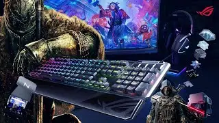 2021 Rog Claymore  II  keyboard + + Unboxing Video   Rog | e captain