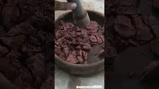 Clay biscuit crushing ASMR | #asmrrelaxation #clay #satisfying #asmrvideos