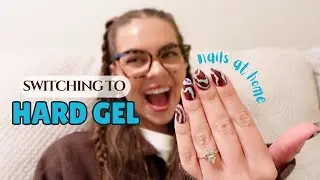 Builder Gel Nails for Beginners | Full Nail Day at Home + All My Thoughts