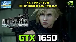 Final Fantasy 7\VII Remake Intergrade ► GTX 1650 | 4K - 1440P - 1080P - High & Low