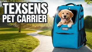 Texsens Pet Carrier Backpack | Travel with Your Pet in Comfort  | #petcare  | #petsupplies