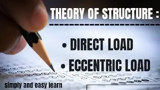 MSBTE - (TOS) DIRECT LOAD AND ECCENTRIC LOAD