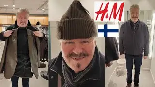 H&М в Финляндии. Примерки для мужчин. Как надо одеваться после 70 лет? Стильно Модно Молодежно. Влог