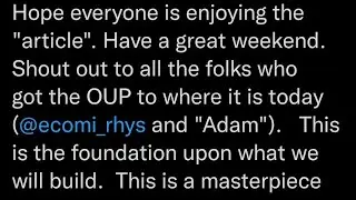 Updated OMI price prediction post OUP! Different I.P. inside Veveverse! What I'm stacking!