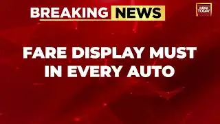 Breaking News: Bengaluru Auto Fare Hiked To Rs 36 For First 2 km From August 1