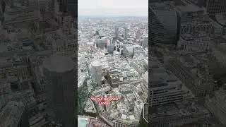 Drone view of London #london #londonview #fromsky #travel