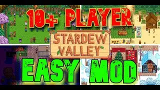 8 PLAYER Stardew Valley MOD Tutorial