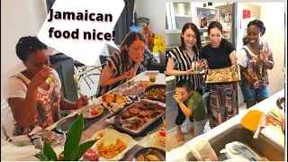 Jamaicans vs the rest of the world/Japanese tries Jamaican food for the first time #jamaicanfood