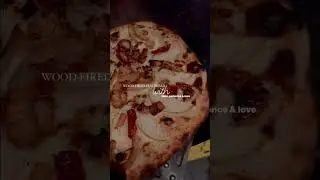 JAM&Oacute;N IB&Eacute;RICO de BELLOTA WOOD FIRED PIZZA #shorts #jamoniberico #woodfirepizza #flatbread #pizza