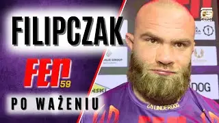 MARCIN FILIPCZAK WRACA NA FEN 59! WALKA Z DZWONIARKIEM