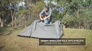 How to set up your Kozi Series: Outback Swag | DARCHE&reg;