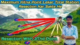 How To Resection With 10Point In Sokkia Total Station | Resection With 3Point Sokkia Total Station
