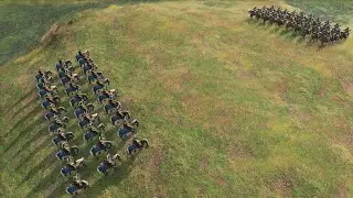 30 Japanese Elite Onna-Musha vs. 30 Mongol Elite Mangudai - Age of Empires 4